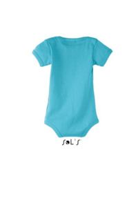 Tee-shirt publicitaire : Organic Bambino Turquoise 2