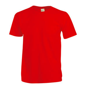 tee shirt publicitaire personnalisé bio Rouge