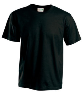 noir - tee shirt recyclé publicitaire