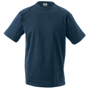 tee shirts impression logo Bleu pétrole
