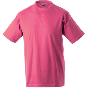 tee shirts impression logo Pink