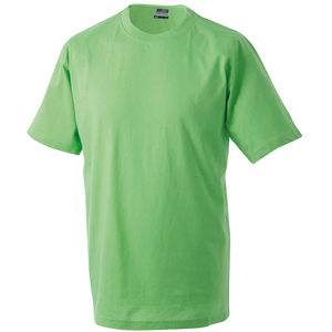 tee shirts impression logo Vert citron