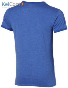 tee shirts publicitaire entreprise Bleu bruyère 1