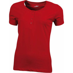 tshirt publicitaire pour femme Rouge