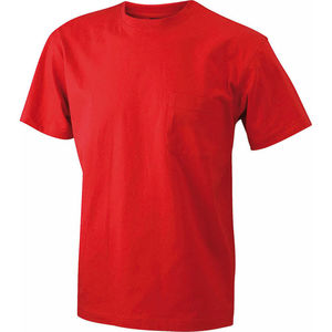 tshirts publicitaires homme Rouge