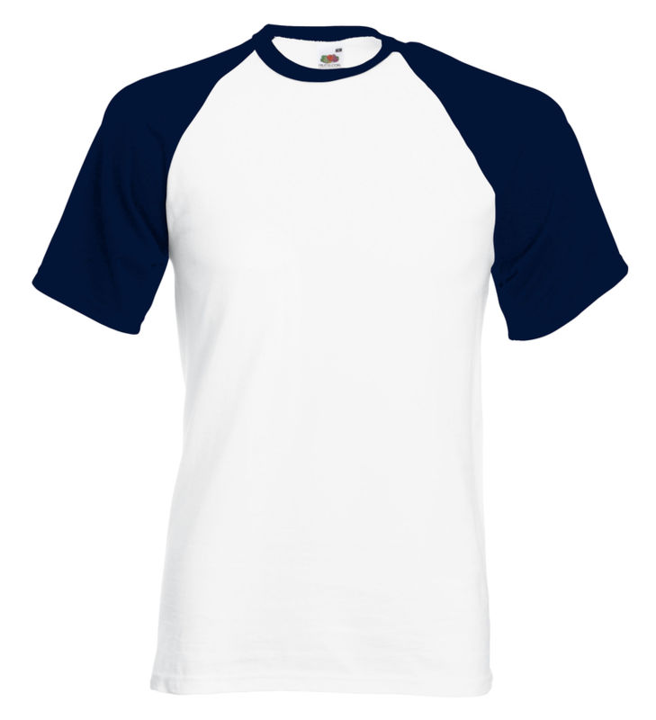 Baseball T | T Shirt publicitaire pour homme Blanc Blanc 1