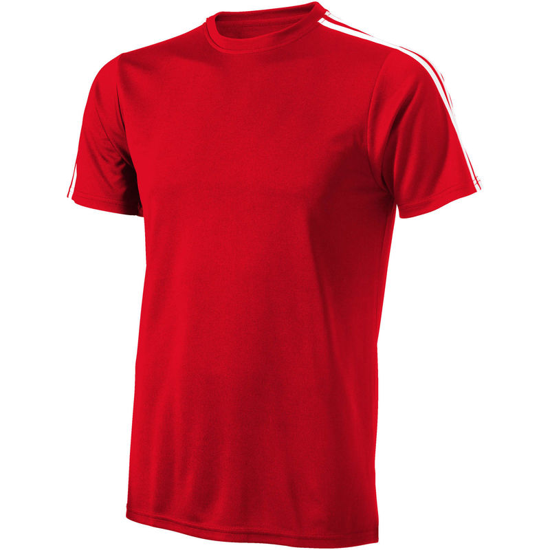 Baseline | T Shirt publicitaire pour homme Rouge