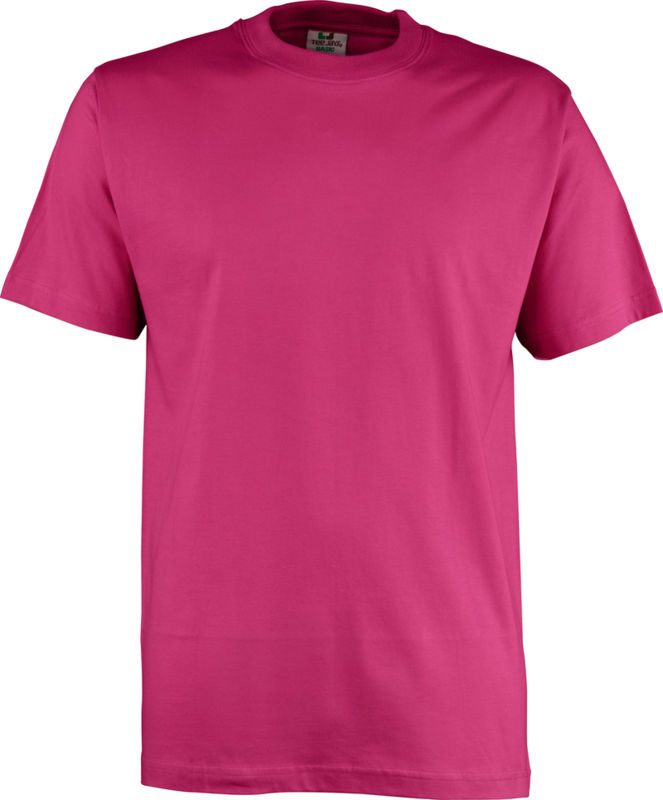 Basic | T Shirt publicitaire pour homme Rose 1