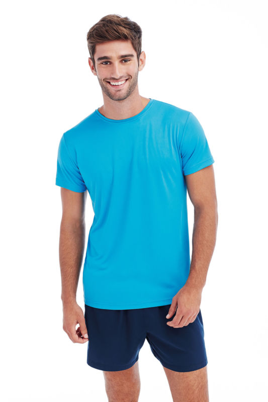 Bette | T Shirt publicitaire pour homme Bleu Hawaii 1