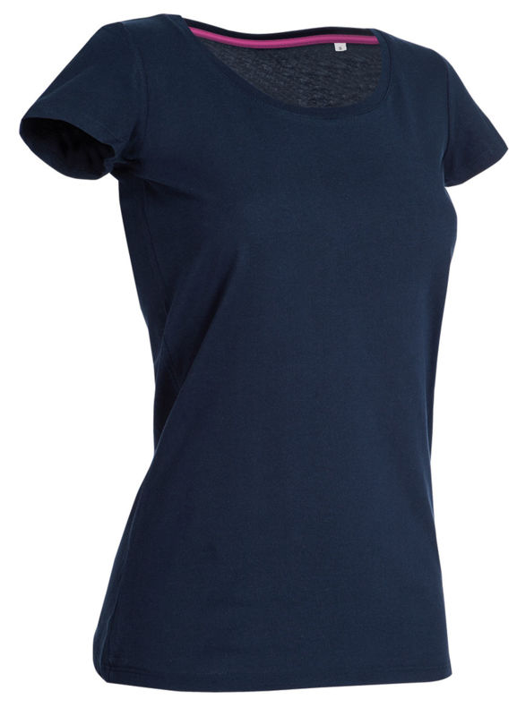 Beya | T Shirt publicitaire pour femme Marine 1