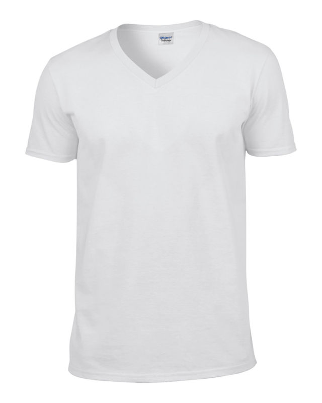 Caffoo | T Shirt publicitaire pour homme Blanc 11