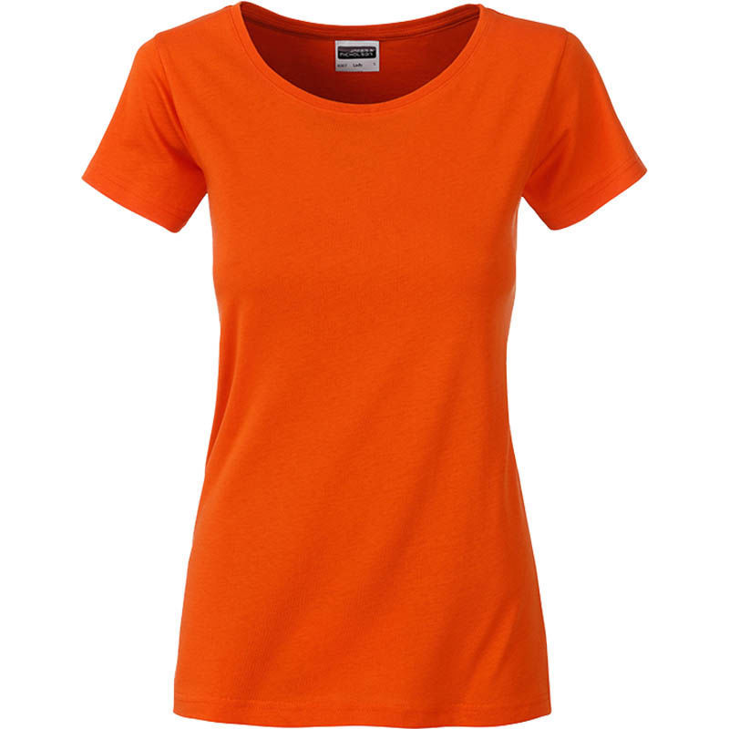 Ceky | T Shirt publicitaire pour femme Orange foncé