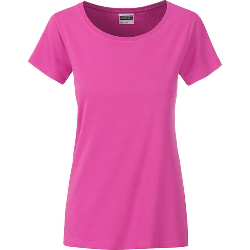 Ceky | T Shirt publicitaire pour femme Rose Vif