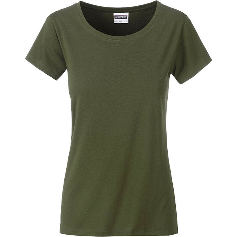 Ceky | T Shirt publicitaire pour femme Vert Olive