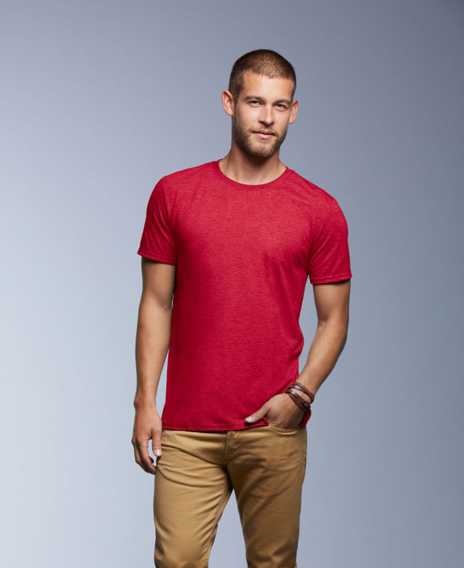 Ciqa | T Shirt publicitaire pour homme Rouge foncé 1