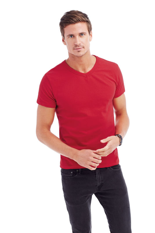 Cura | T Shirt publicitaire pour homme Rouge 1
