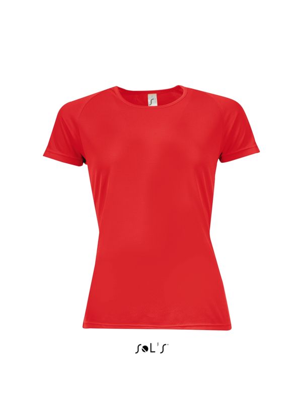 Deko | T Shirt publicitaire pour femme Rouge