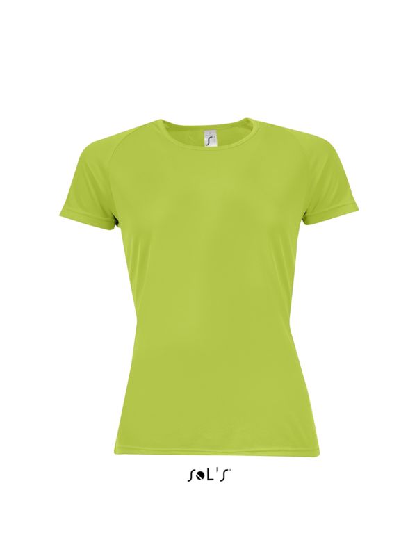 Deko | T Shirt publicitaire pour femme Vert pomme