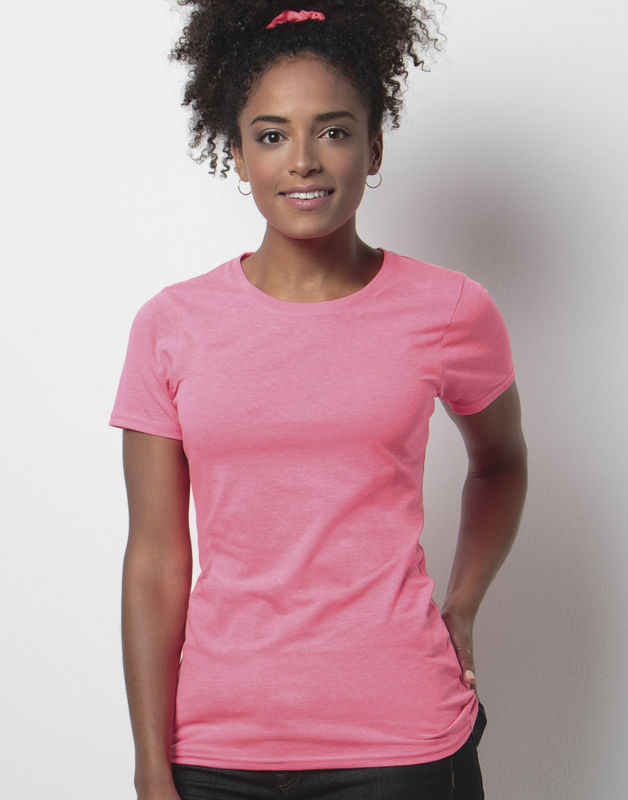 Dewofi | T Shirt publicitaire pour femme Rose 2