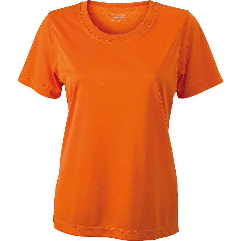 Fuffi | T Shirt publicitaire pour femme Orange