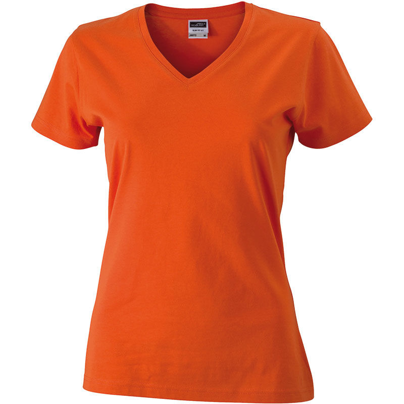 Fydi | T Shirt publicitaire pour femme Orange Foncé