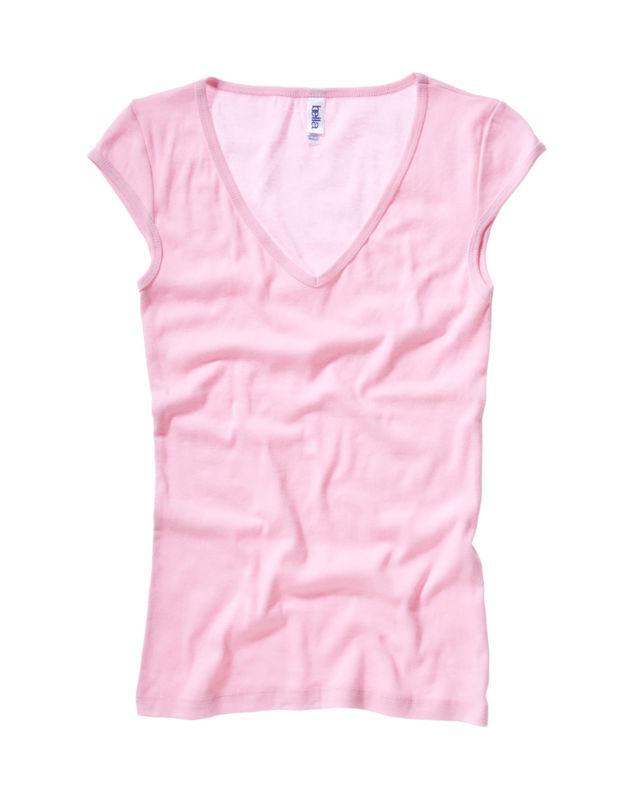 Hino | T Shirt publicitaire pour femme Rose 1