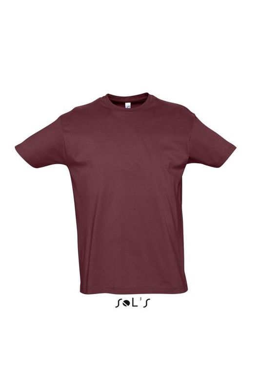 Imperial | T Shirt publicitaire pour homme Bordeaux
