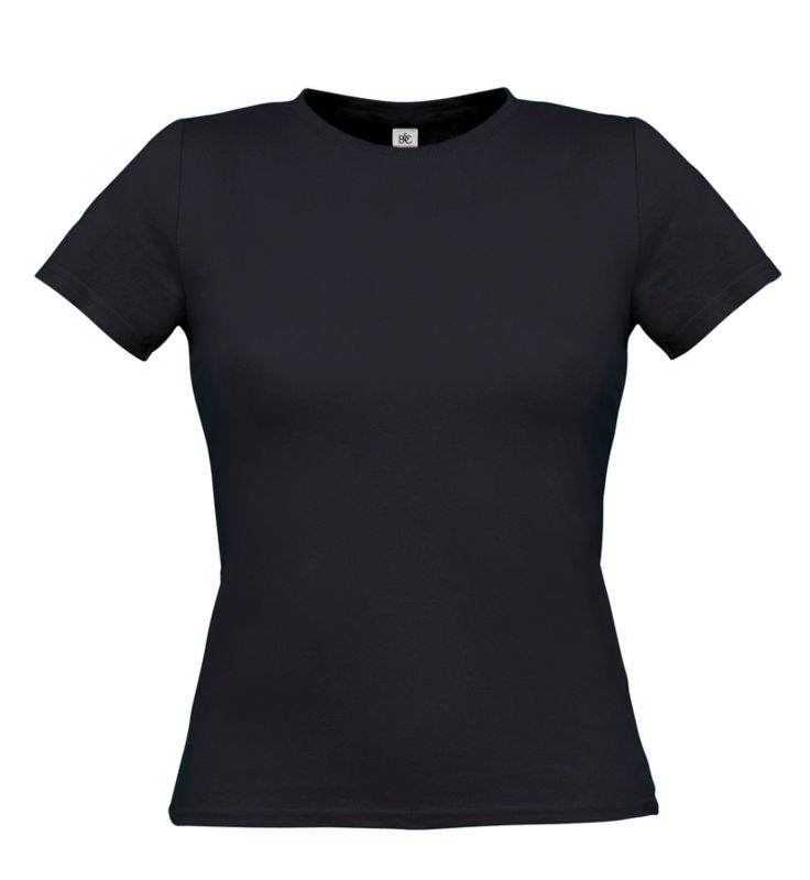 Jyqoo | T Shirt publicitaire pour femme Noir 1