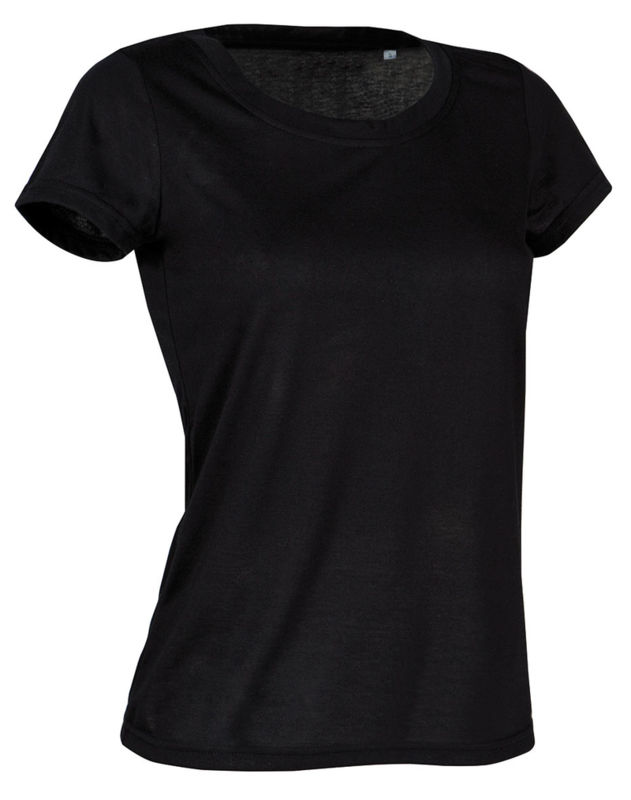 Kave | T Shirt publicitaire pour femme Noir 1