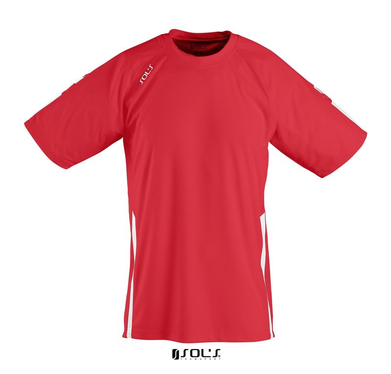 Kefa | T Shirt publicitaire pour enfant Rouge Blanc