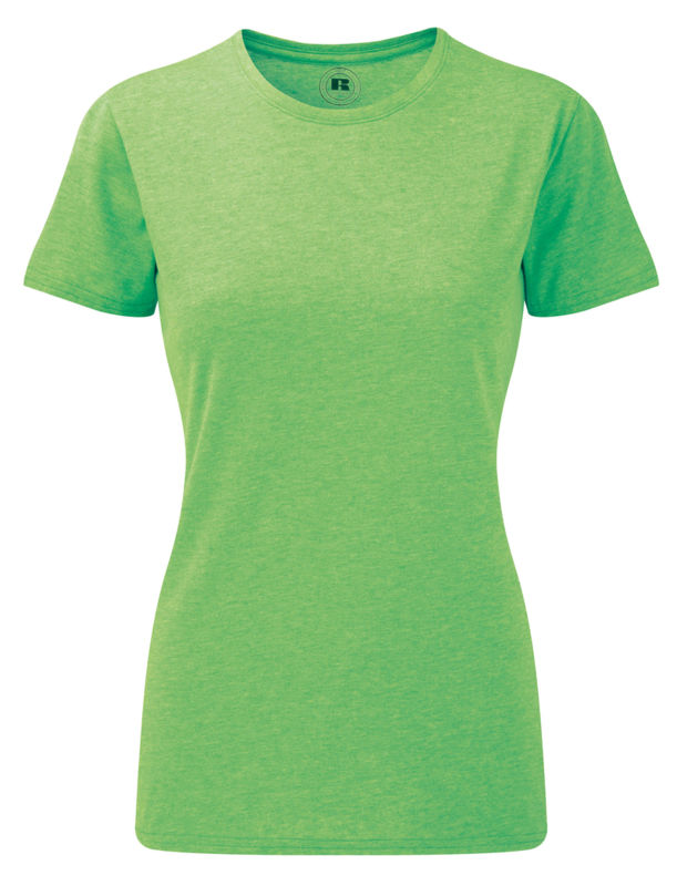 Ladies' Hd | T Shirt publicitaire pour femme Vert chiné 1
