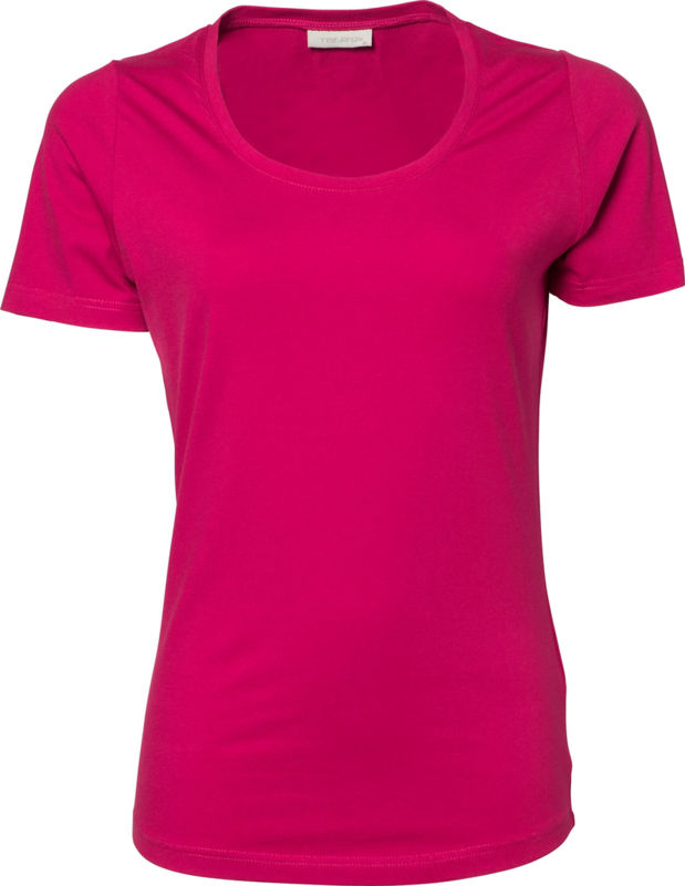 Ladies Stretch | T Shirt publicitaire pour femme Rose Vif 2