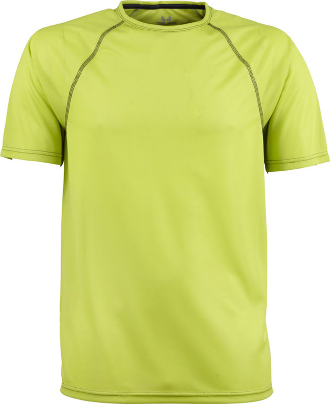 Lahu | T Shirt publicitaire pour homme Vert citron 1