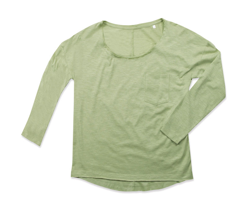 Locusso | T Shirt publicitaire pour femme Vert