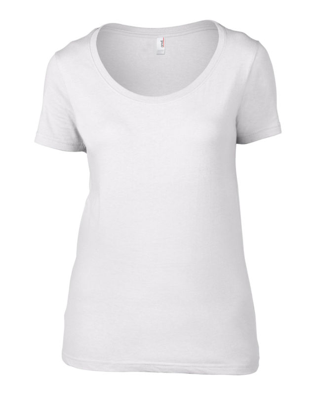 Lorru | T Shirt publicitaire pour femme Blanc 1