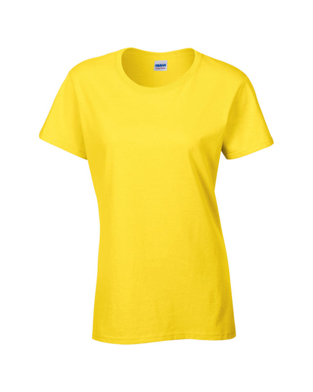 Losu | T Shirt publicitaire pour femme Jaune clair 3