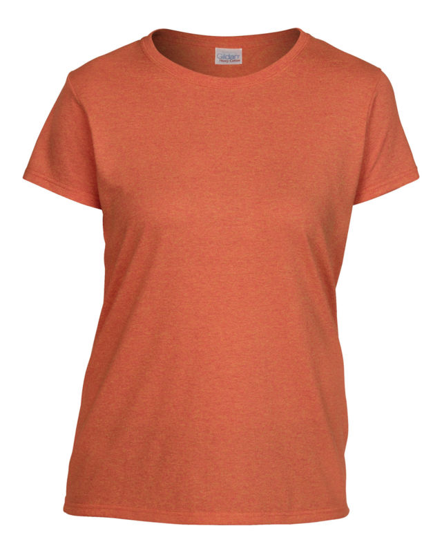 Losu | T Shirt publicitaire pour femme Orange Vif 3