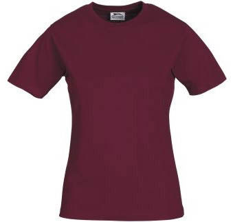 Lurato | T Shirt publicitaire pour femme Bordeaux