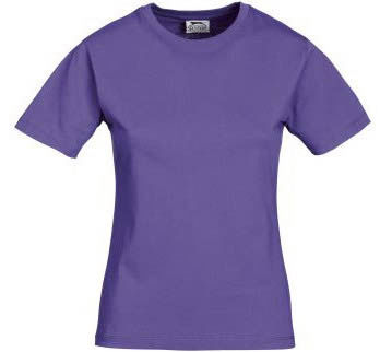 Lurato | T Shirt publicitaire pour femme Pourpre