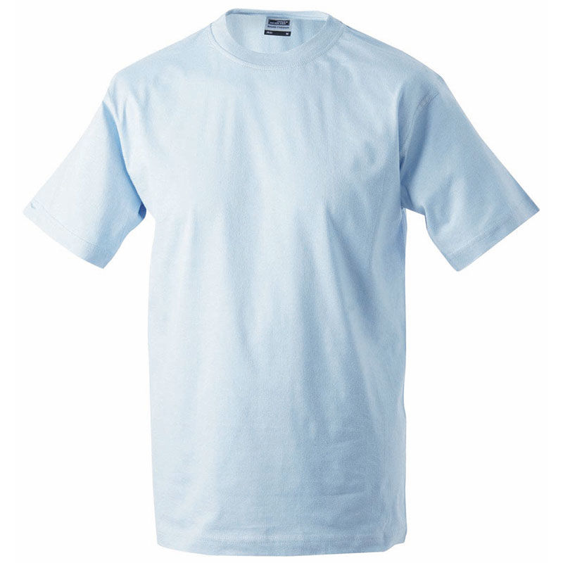 Lutte | T Shirt publicitaire pour homme Bleu clair