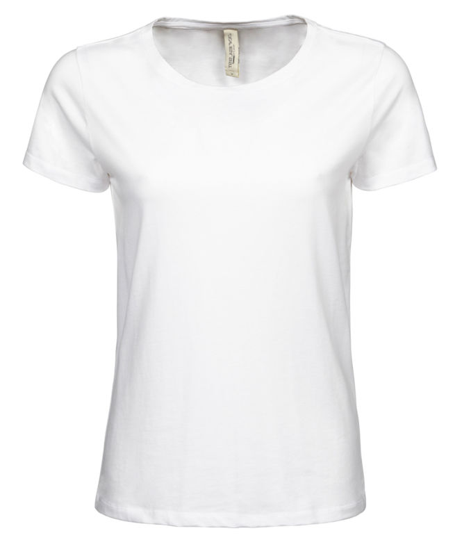 Luxury | T Shirt publicitaire pour femme Blanc 1