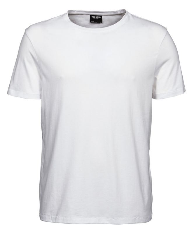 Luxury | T Shirt publicitaire pour homme Blanc 1