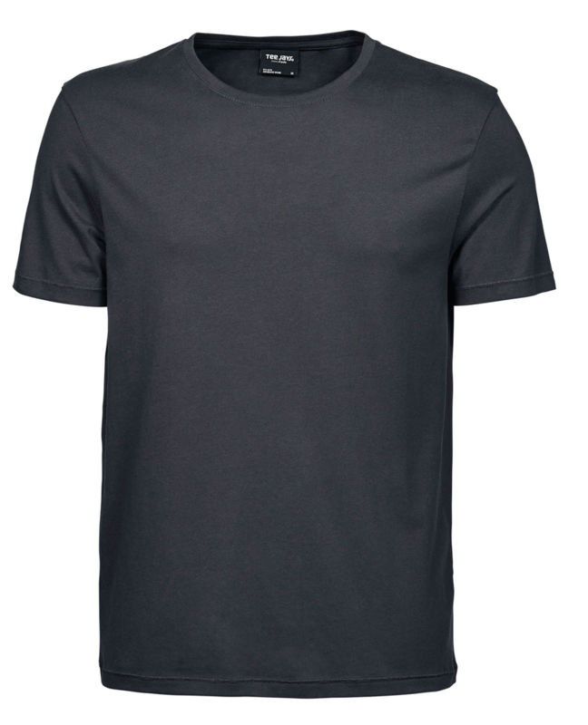 Luxury | T Shirt publicitaire pour homme Gris foncé 1