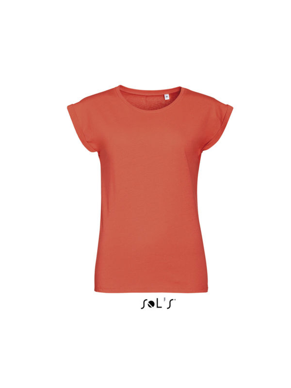 Melba | T Shirt publicitaire pour femme Corail