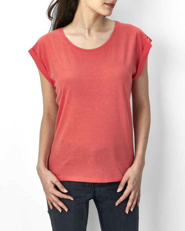 Melba | T Shirt publicitaire pour femme Rouge