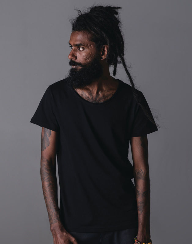 Merapu | T Shirt publicitaire pour homme Noir 3
