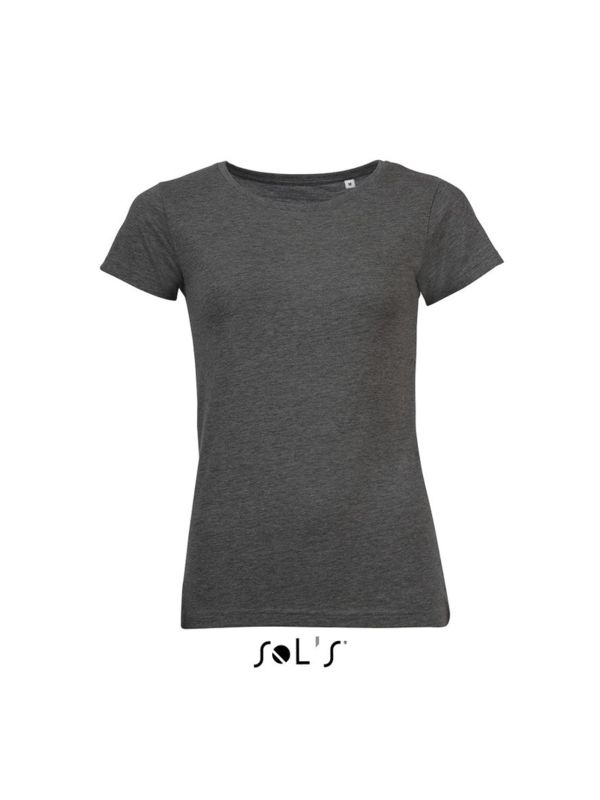 Mixed Women | T Shirt publicitaire pour femme Anthracite