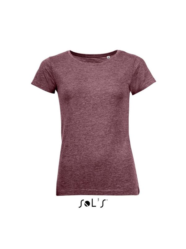 Mixed Women | T Shirt publicitaire pour femme Bordeaux
