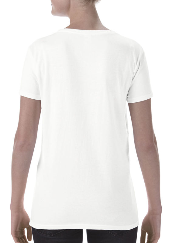 Mufiqi | T Shirt publicitaire pour femme Blanc