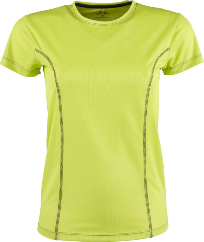 Nage | T Shirt publicitaire pour femme Vert citron 2